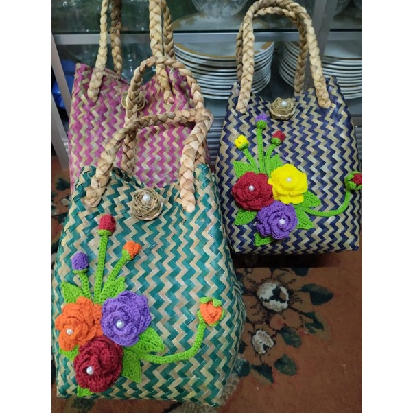 Tas Unik Anyaman Purun/Produk Lokal