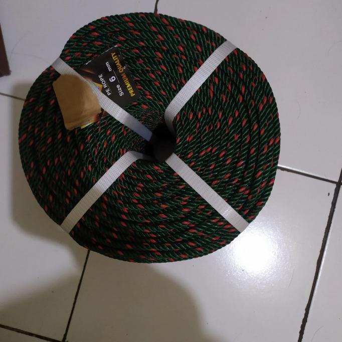 tali tambang plastik 5mm /tali tambang 5mm (per roll)