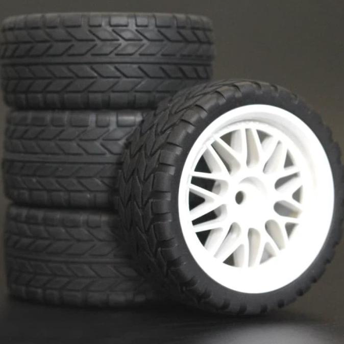 1pcs velg + ban onroad touring RC 1/10 TM HSP kyoso wltoys mst lrp ff