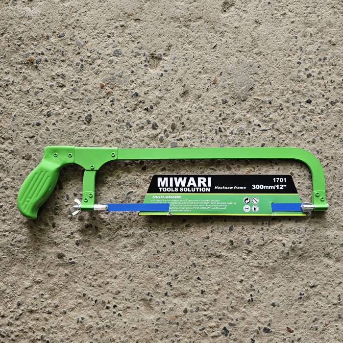 Gagang gergaji besi Miwari Hacksaw handle Gg besi Bagus