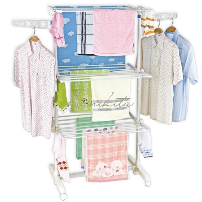 LIVEO - JEMURAN BAJU JEMURAN STAINLESS JEMURAN BAYI JEMURAN HANDUL 708