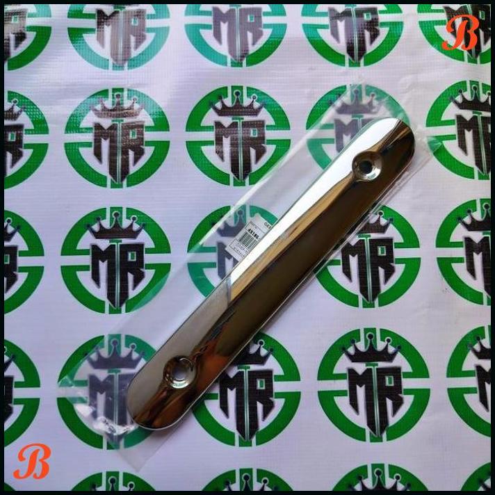 | KS | COVER PELINDUNG KNALPOT CHROME KAWASAKI W175 CAFE ORIGINAL