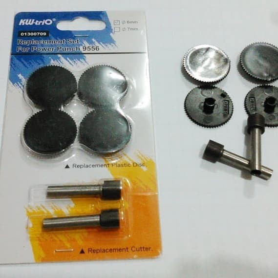 

Replacement Cutter Set/ mata Pisau Pembolong Kw-trio 9556
