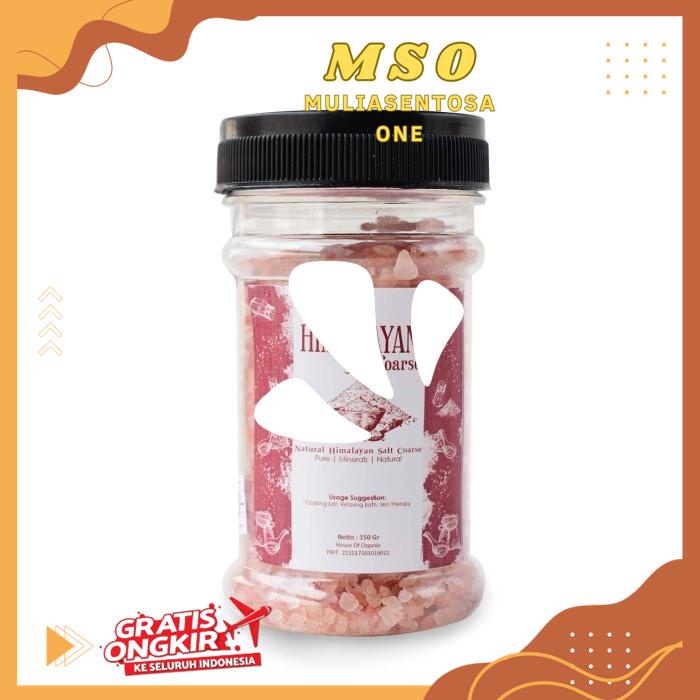 

HIMALAYAN SALT COARSE ( BOTOL ) 150 GR BEST QUALITY PRODUCT !!