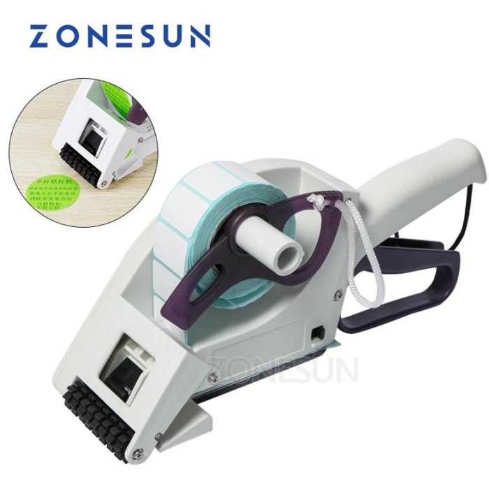 

Terbaru Zonesun Semiautomatic Round Bottle Adhesive Sticker Manual Bottle L Promo Terlaris