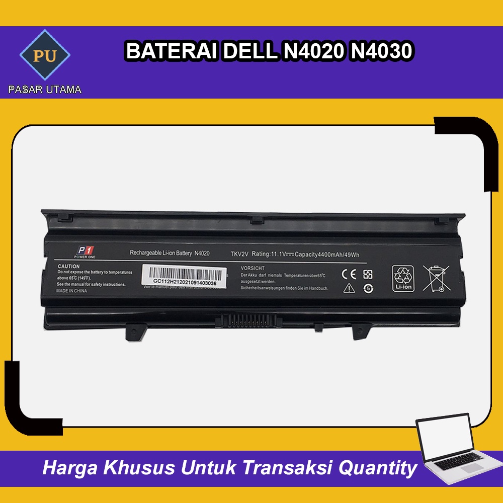 Baterai Dell N4020 N4030