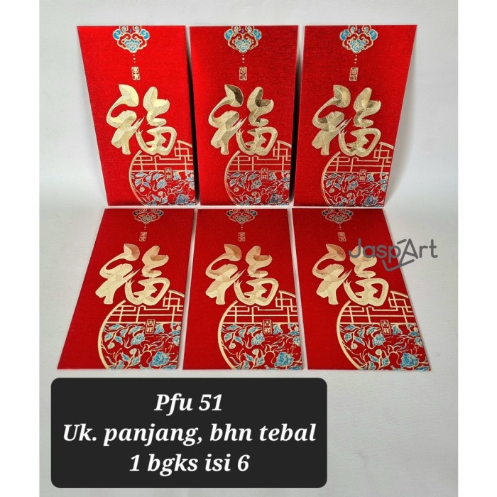 

New! ANGPAO IMLEK PANJANG FUK FU ANGPAO MURAH ANGPAO FUK Limited