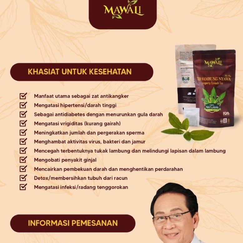 

Miliki MAWALI TEH SAMBUNG NYAWA ORIGINAL ISI 20 pcs ,.