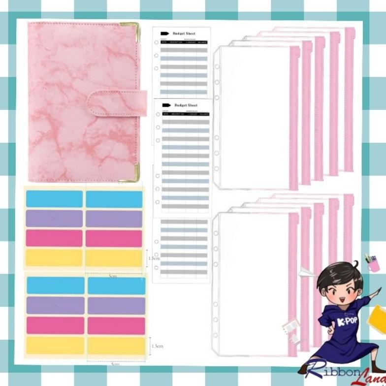 

Sale! Set A6 Lengkap Binder Kulit Marmer Nabung Hemat Termurah