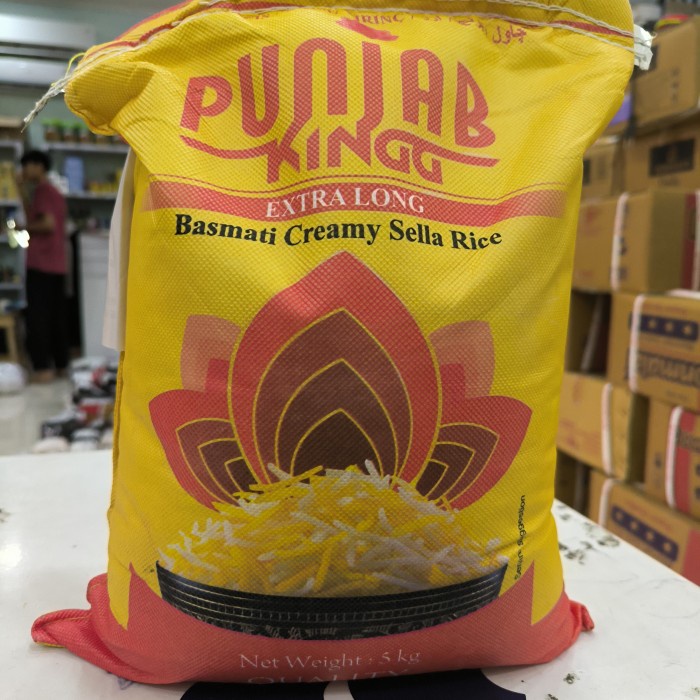 

beras basmati punjab. 5 kg harga 150,000 termurah