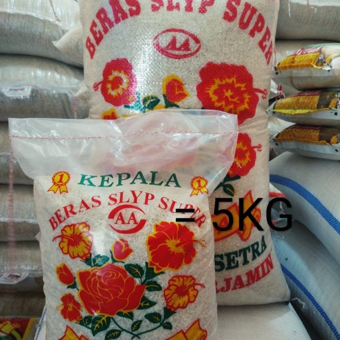 

BERAS MEDIUM SETRA RAMOS IR64 CAP BUNGA/KEMBANG 5KG MURAH