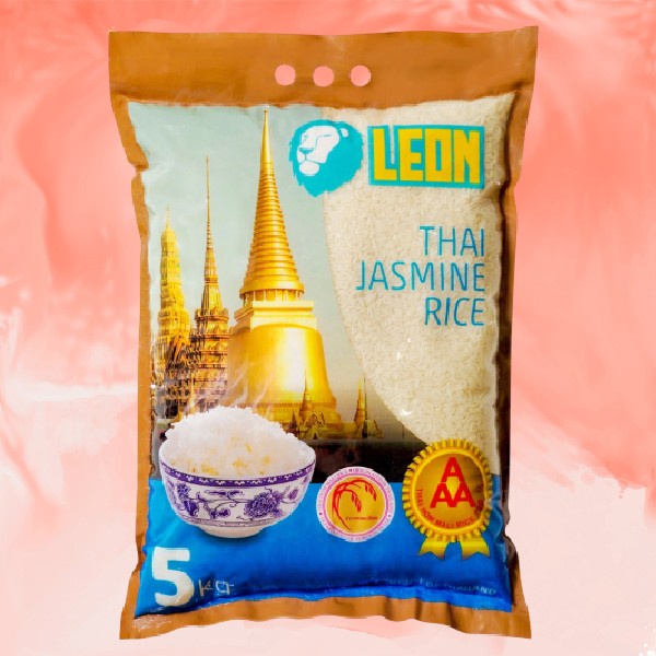 

BERAS LEON PREMIUM THAI JASMINE RICE 5KG ORIGINAL