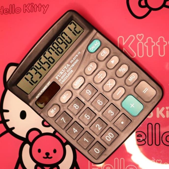 

Flash Sale Kalkulator FK - 837B / Calculator 12 Digit Kalkulator !!