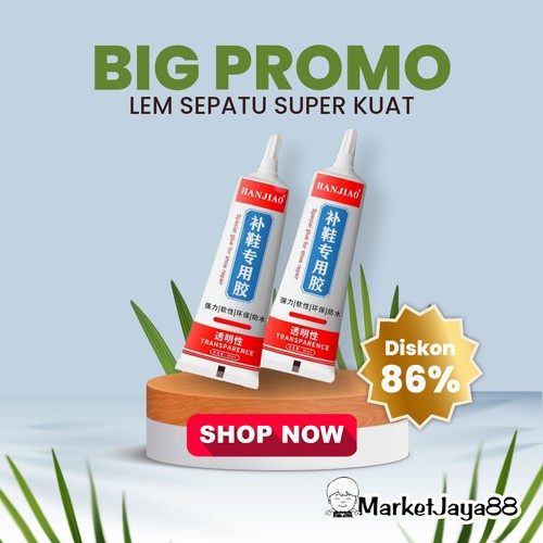 

Terbaru Lem Sepatu Super Kuat Tahan Air Lem Hanjiao Original Shoe Glue - 60Ml Promo Terlaris