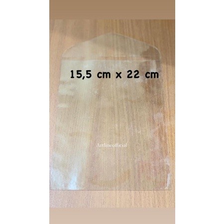 

Plastik Mika 15 5 X 22 Cm Bening Kantong Pln spp deposito kartu 100pcs