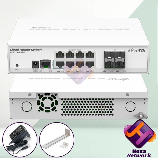 MIKROTIK CRS 112 8G 4S IN CRS112-8G-4S-IN