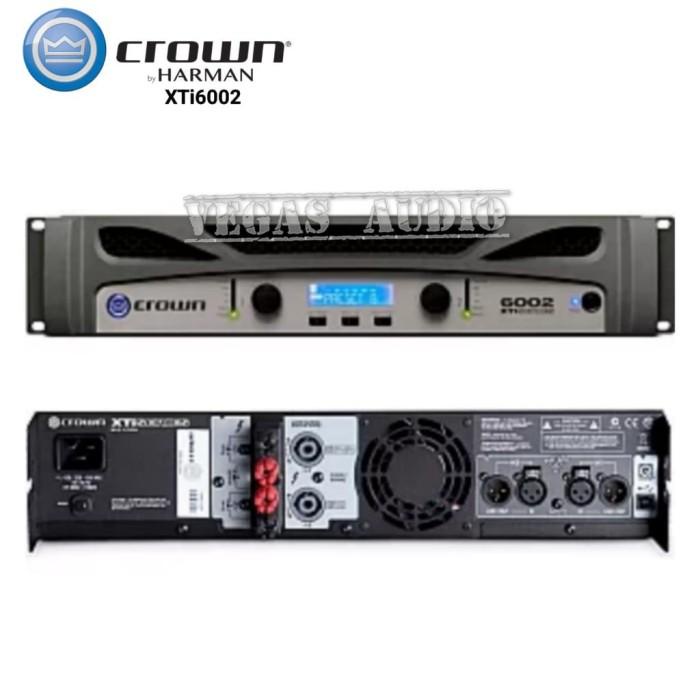 CROWN XTI 6002 POWER AMPLIFIER ORIGINAL