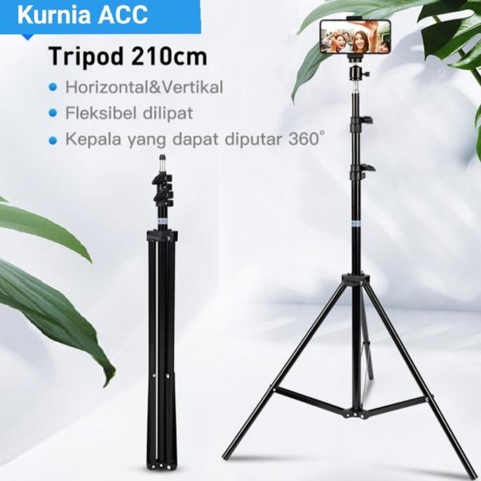 Tripod Hp Dan Kamera 2 Meter / Tripod 2 Meter / Tripod Kamera + Holder