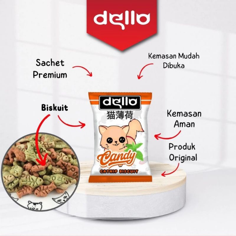 Biskuit Catnip Kucing Catnip Kucing Magic Rasa Original Catnip Biscuit CATNIP BISCUIT
