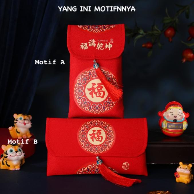 

[IMLEK] Amplop kain sulam Bahan FLANEL tebal ANGPAO eksklusif ANGPAO CNY TERLARIS