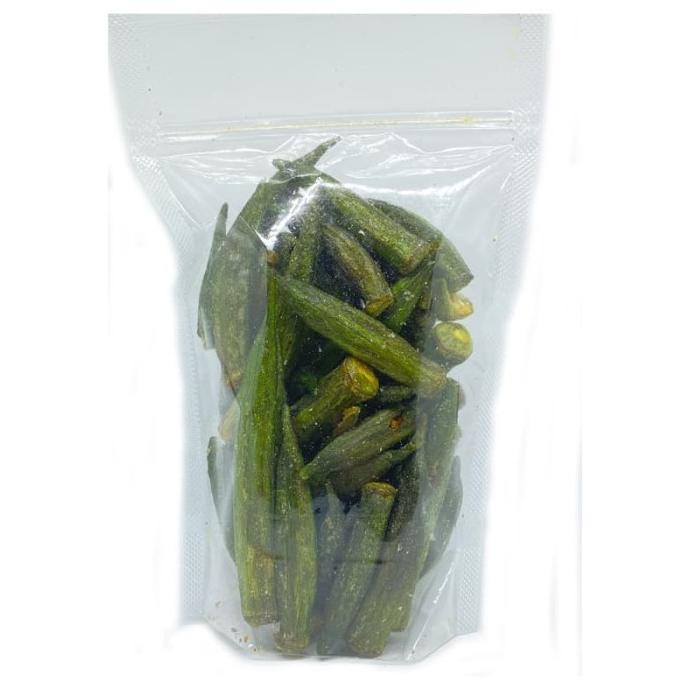 

BIG SALE CABRINI HEALTHY SNACKS LADIES' FINGER ( POUCH ) - KERIPIK OKRA !!!!!