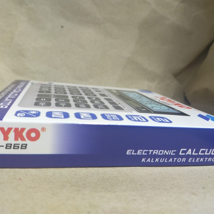 

CALCULATOR JOYKO SDC 868 - 12 DIGIT ORIGINAL TERBARU