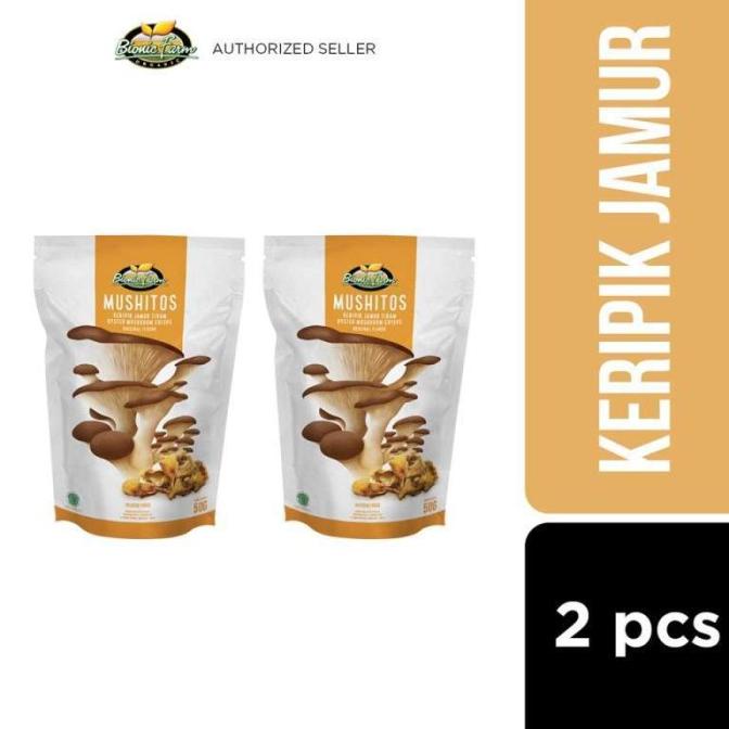 

TERBARU BIONIC FARM KERIPIK JAMUR TIRAM ORIGINAL 50G - 2 PCS !!!!!