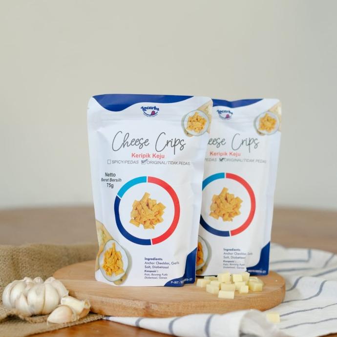 

NEW PRODUK CHEESE CRIPS KETO FRIENDLY LOWCARB MAKANAN DIET !!!!!