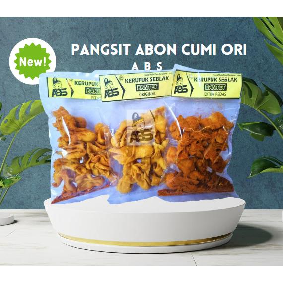 

[BISA COD] PANGSIT CUMI GORENG ABON FULL ISI HOMEMADE KERIPIK PANGSIT CUMI SUPER ENAK [BISA COD]