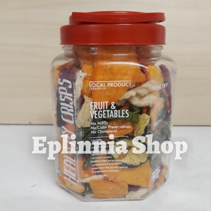 

BIG SALE HEALTHY CRISPS CRIPS MIX VEGETABLES 250 GR - KERIPIK SAYURAN !!!!!