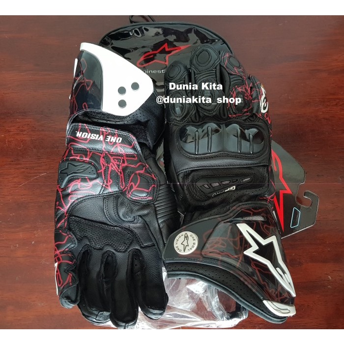 NEW SARUNG TANGAN ALPINESTARS GP PRO GLOVES ALPINESTAR ORIGINAL TERBARU