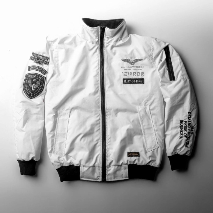 NEW JAKET MOTOR PHILLIP WORKS PRIDE OF INDONESIA BEST SELLER ORIGINAL TERBARU
