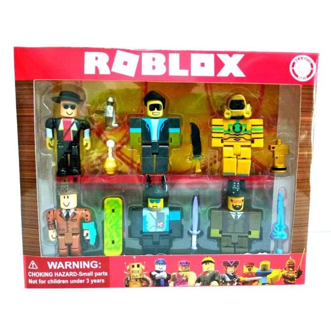 Terkini Mainan Roblox Figur Figurine Roblox Isi 6 Per Box Banyak