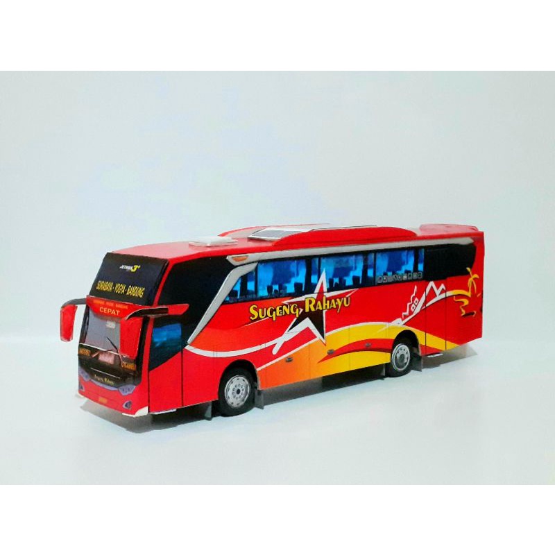 Miniatur Bus Sugeng Rahayu jetbus3+