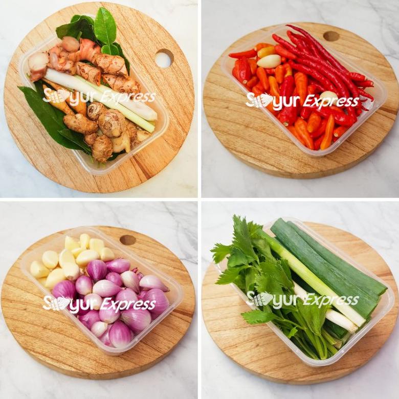 

Ready KIRIM INSTAN Paket Foodprep Bumbu