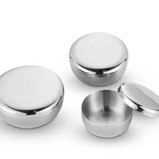 Korean Bowl Mangkok Nasi Korean Dengan Tutup Stainless Steel