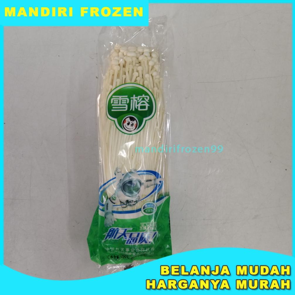 

Ready Enoki Mushroom / Jamur Enoki Fresh 100 gram
