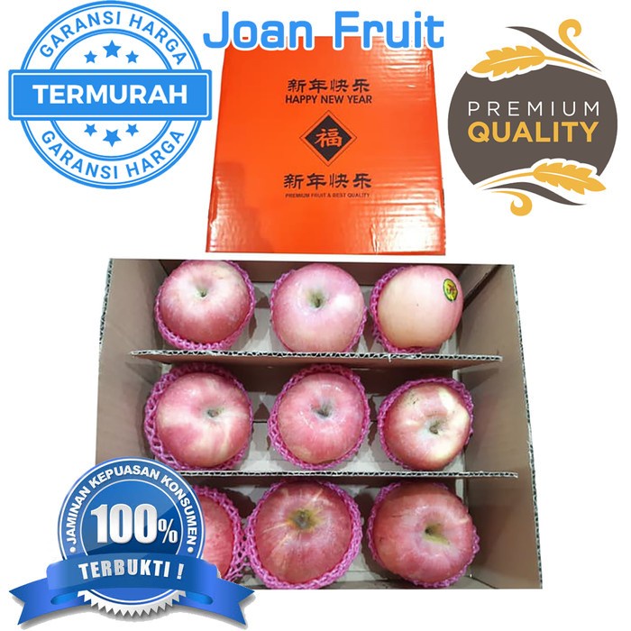 

New! TermuraH yuk!! Gift Box Imlek Sinchia Buah Apel Jumbo Premium import Limited