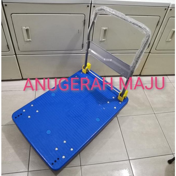 Handtruck Fiber Denko 300 Kg/Troli/Trolley/Dorongan Lipat Barang