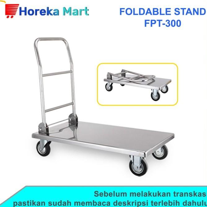 Troli Barang/Troli Stainless/Troli Pengangkut Barang Stainless Fpt-300
