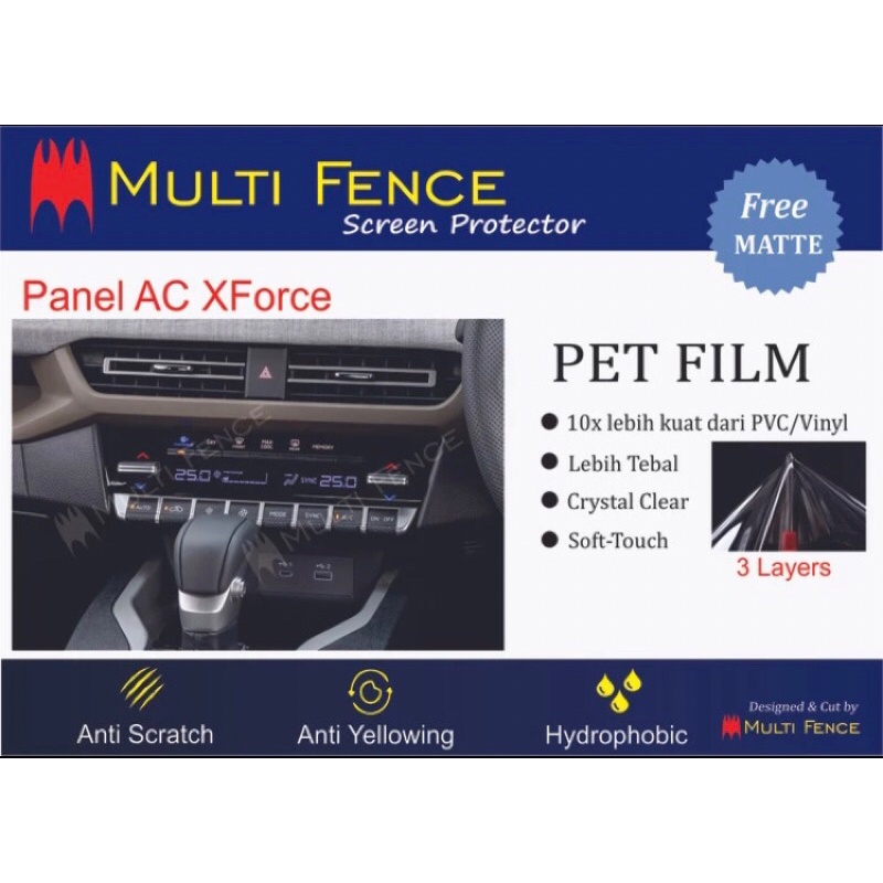 Anti Gores Panel AC XForce 2023
