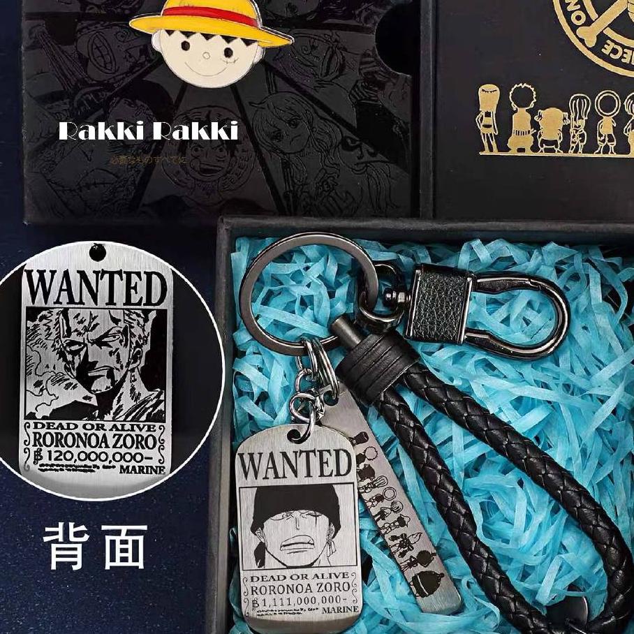 Key Chain / Gantungan Kunci Anime One Piece 1 Set