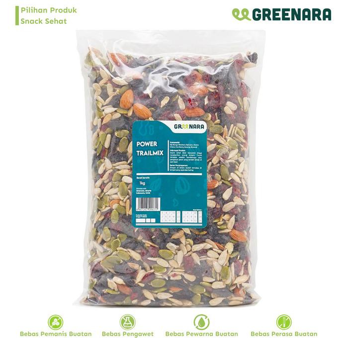 

Power Trail Mix 1kg / Snack Sehat