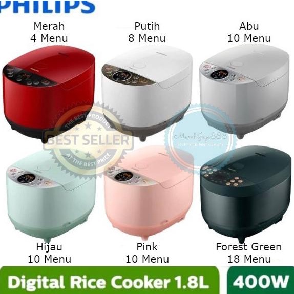 Philips Digital Rice Cooker Hd4515 Digital Rice Cooker Philips 1.8 L