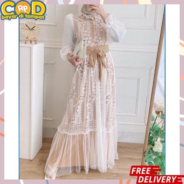 Bju Gamis Ibuibu Pengajian Ghamis Deres Remaja Model Terbaru 2024 Pakean Dres Syari Maxi Dress Panja