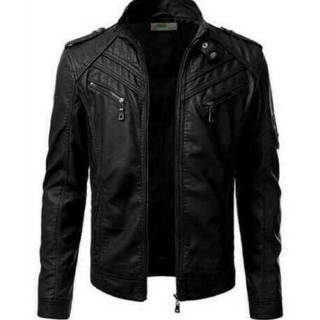 PROMO TERMURAH Jaket Kulit Motor Anak Jalanan Boy Mondy
