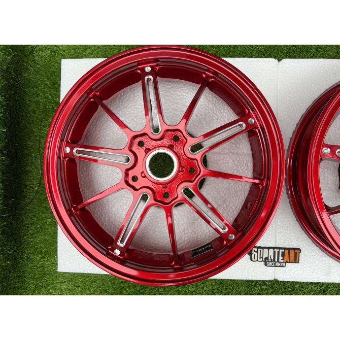 Velg Riezto Drag Rims Vespa Sprint Primavera S Lx R12 Candy Red