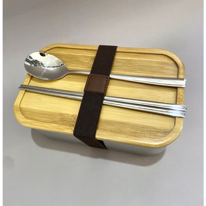 Lunch Box Bento Stainless Sus304 / Kotak Makan Bekal Stainless 1500Ml