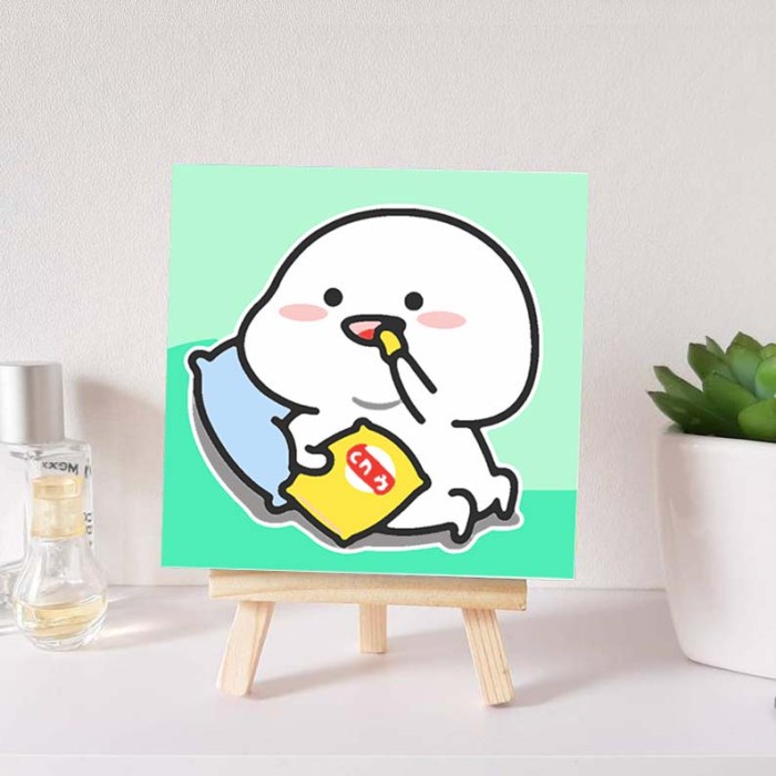 

PAINT BY NUMBER PENTOL VERSI 3 CANVAS 20X20 CM PAINTING KIT ORIGINAL TERBARU