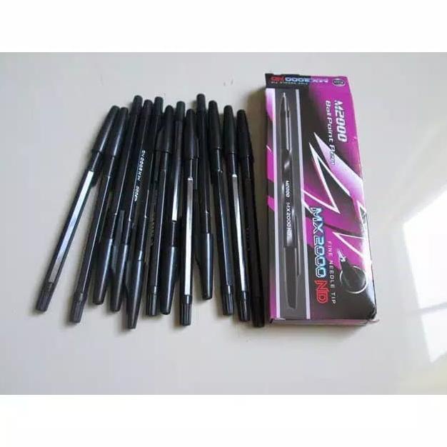 

Pulpen Murah M2000 warna hitam 144pcs